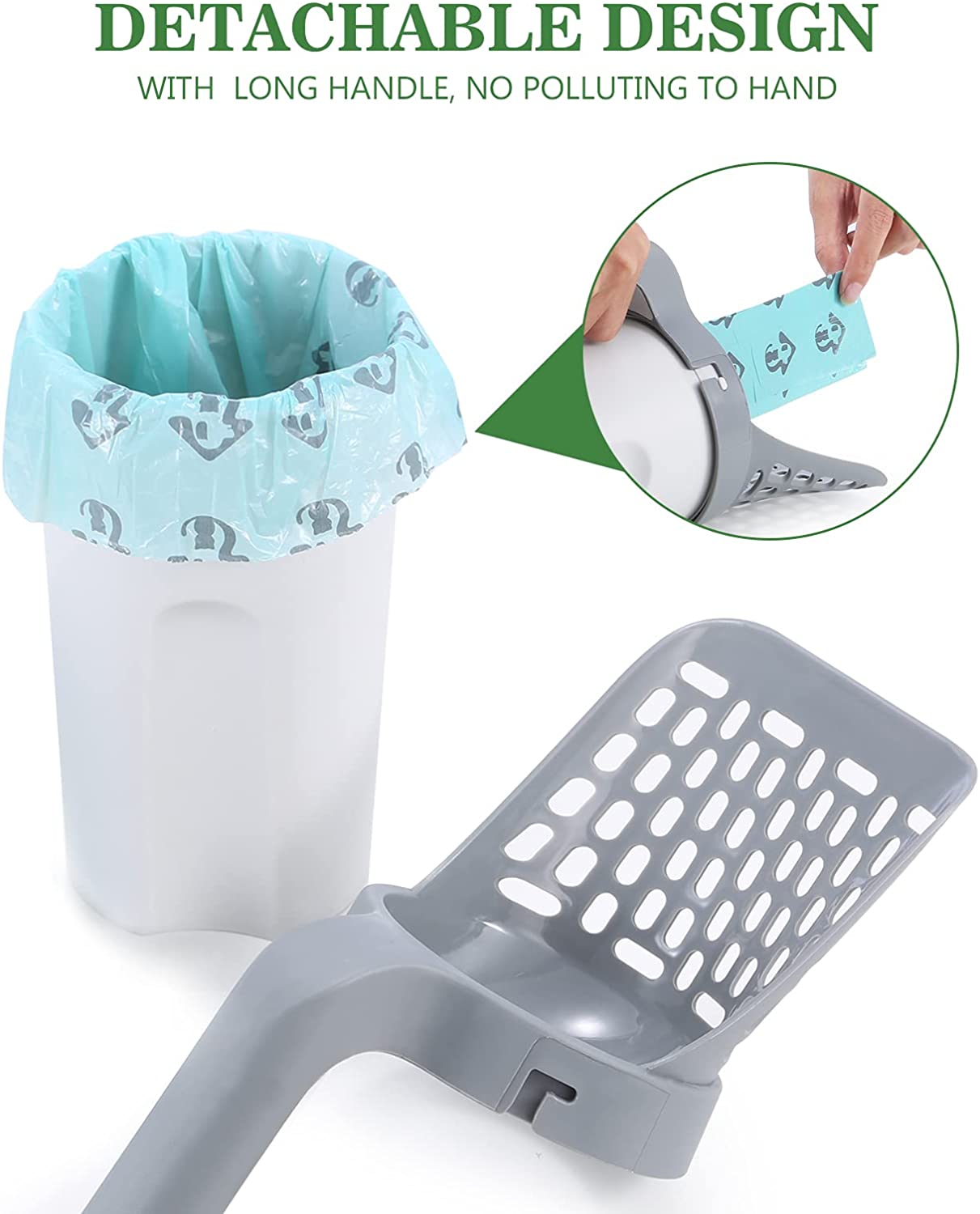 Portable Easy Pet Litter Shovel