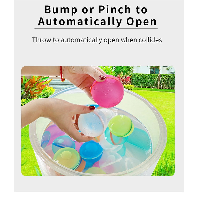 Reusable Pool Party Water Balloons