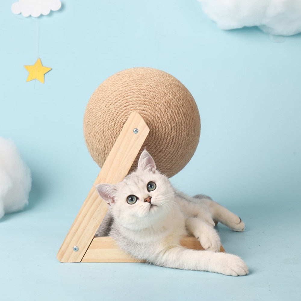 Cat Scratching Ball Toy