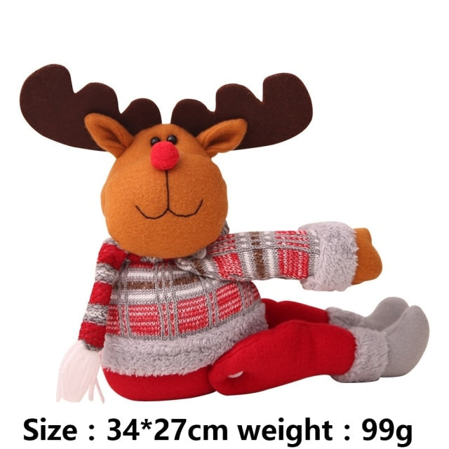 Christmas Santa Elk Curtain Holder