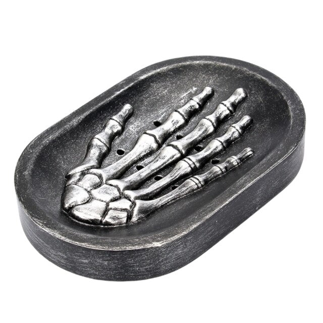 Gothic Skull Hand Soap Holder