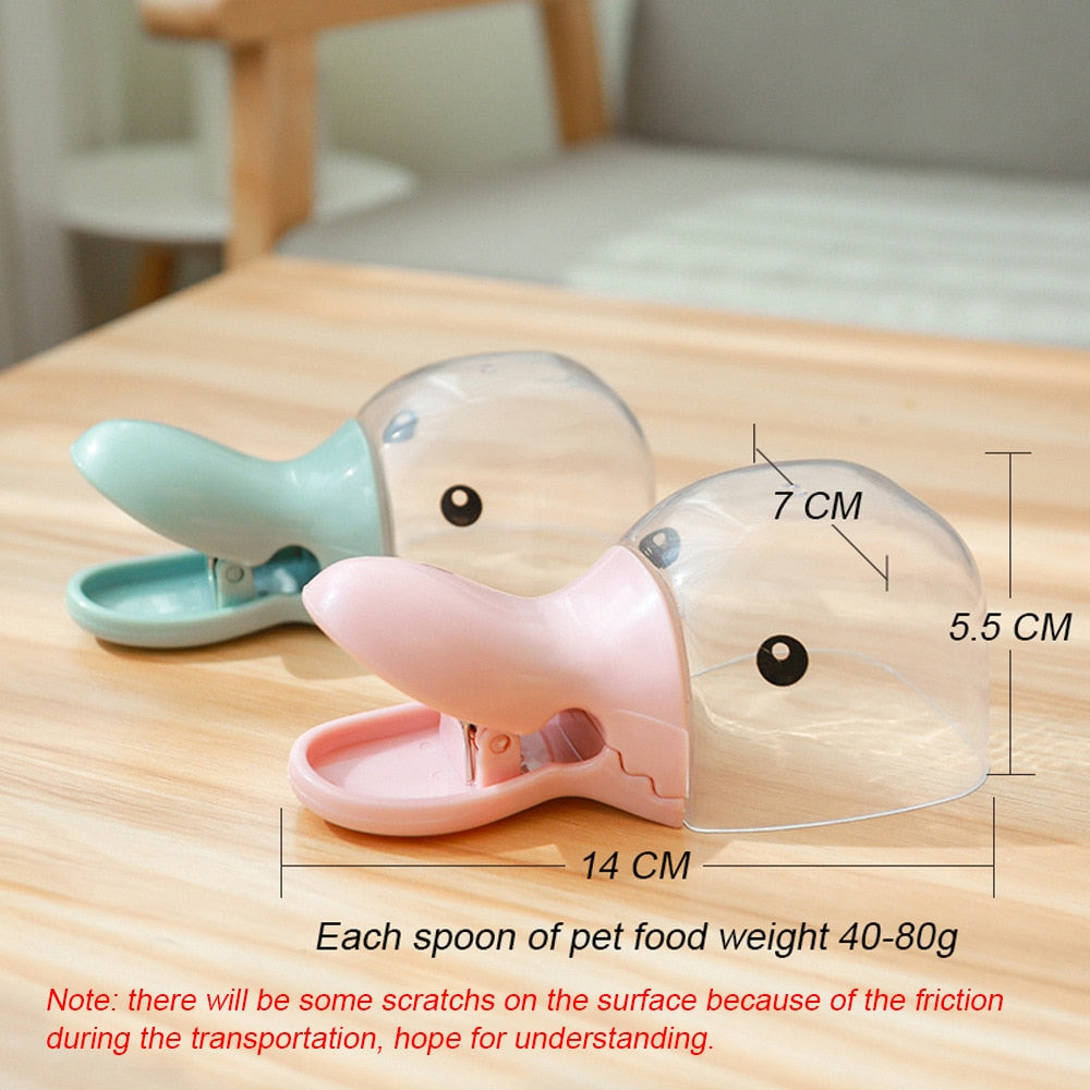 Duck Shape Sealing Clip Spoon