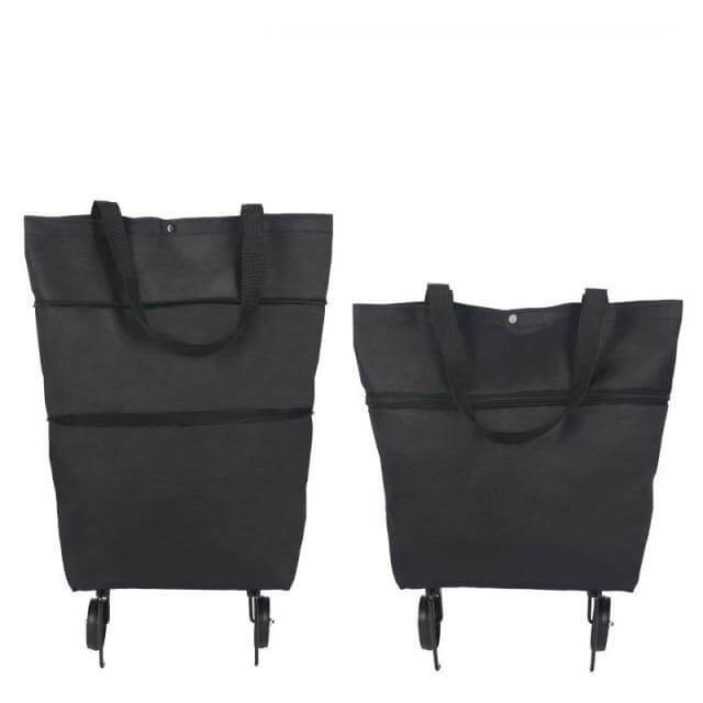 Folding Shopping Bag On Wheels