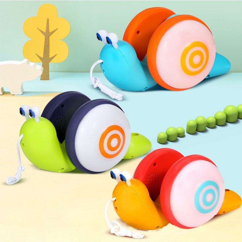 Interactive Early Learning Kids Snail Toy