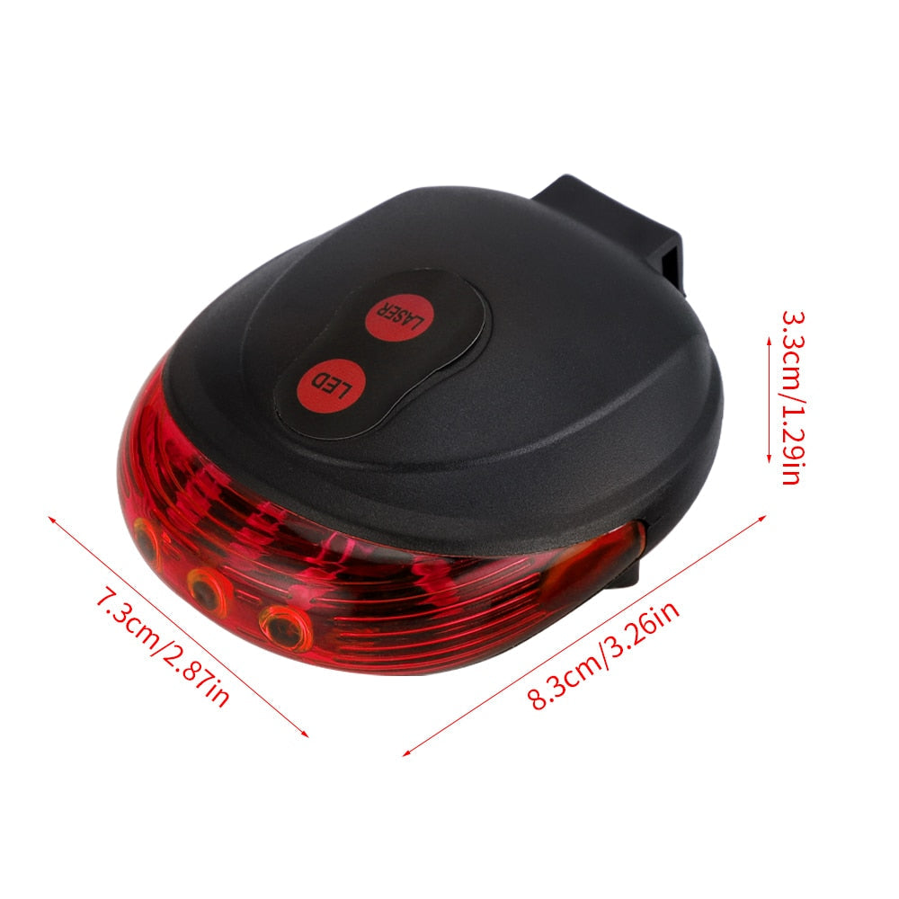 Bike Tail Safety Lane Light