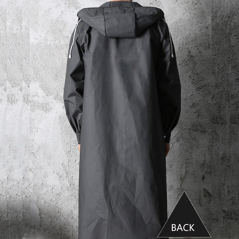 Hooded Elegant Thick Unisex Raincoat