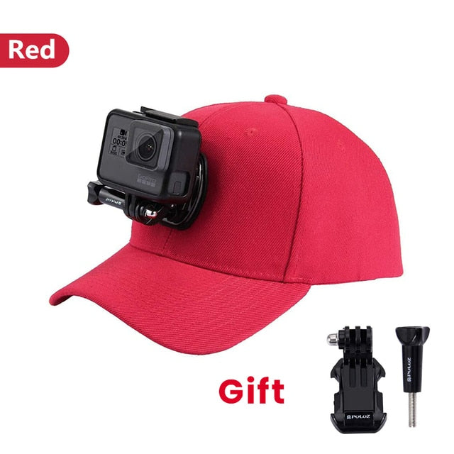 Adjustable Action Camera Hat