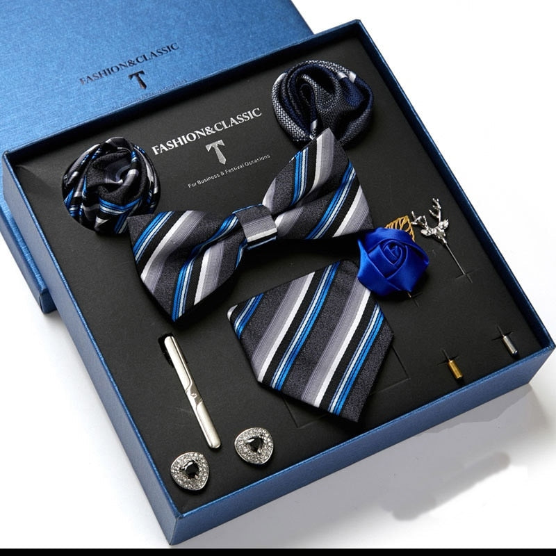 Men Tie Set Luxury Gift Box