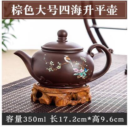 Handmade Large Capacity Chinese Herbal Teapot