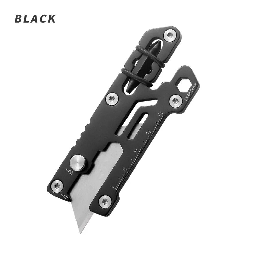 EDC Compact Multipurpose Retractable Mini Knife