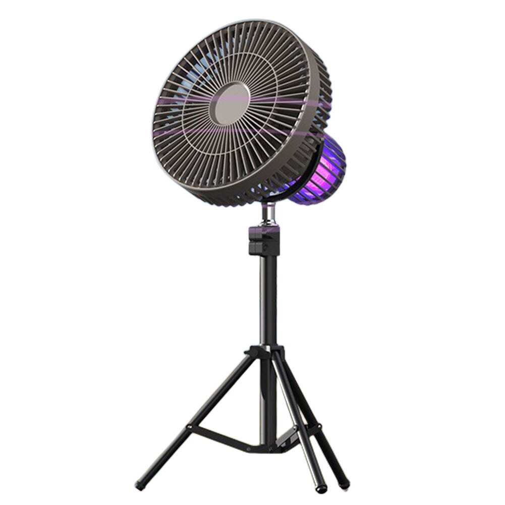 Portable Outdoor Mood Light Rechargeable Fan