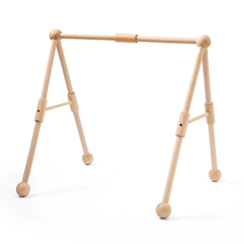 Minimalist Wooden Baby Activity Gym Playground