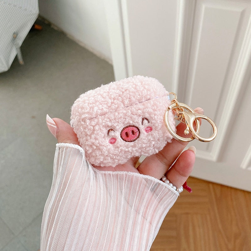 Fluffy Dog AirPods Case