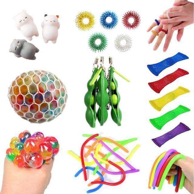 Anti Stress Fidget Hand Toy Set