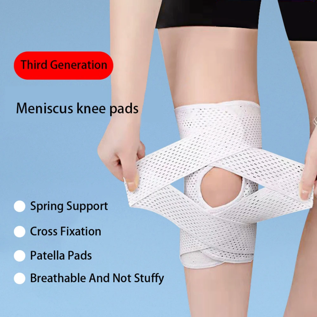 Breathable Adjustable Stabilizing Knee Support Braces