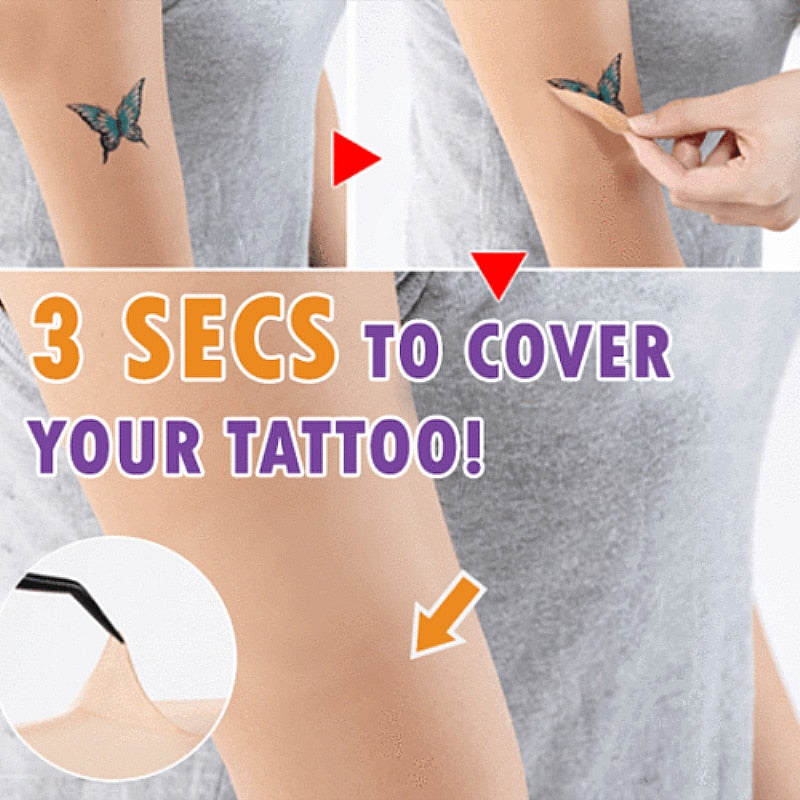 Waterproof Tattoo Covering Concealer Body Sticker