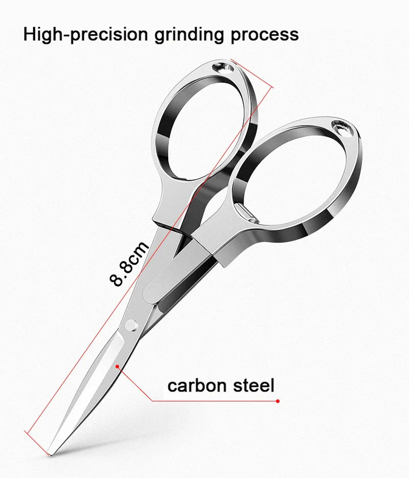 Mini Snip Stainless Scissors Keychain