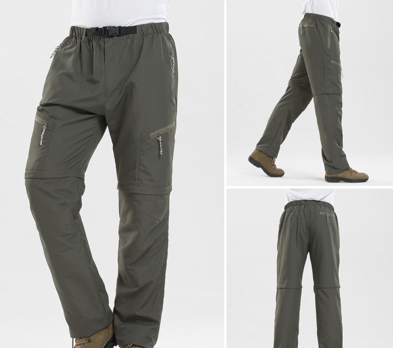 Outdoor Military Style Convertible Hiking Pants