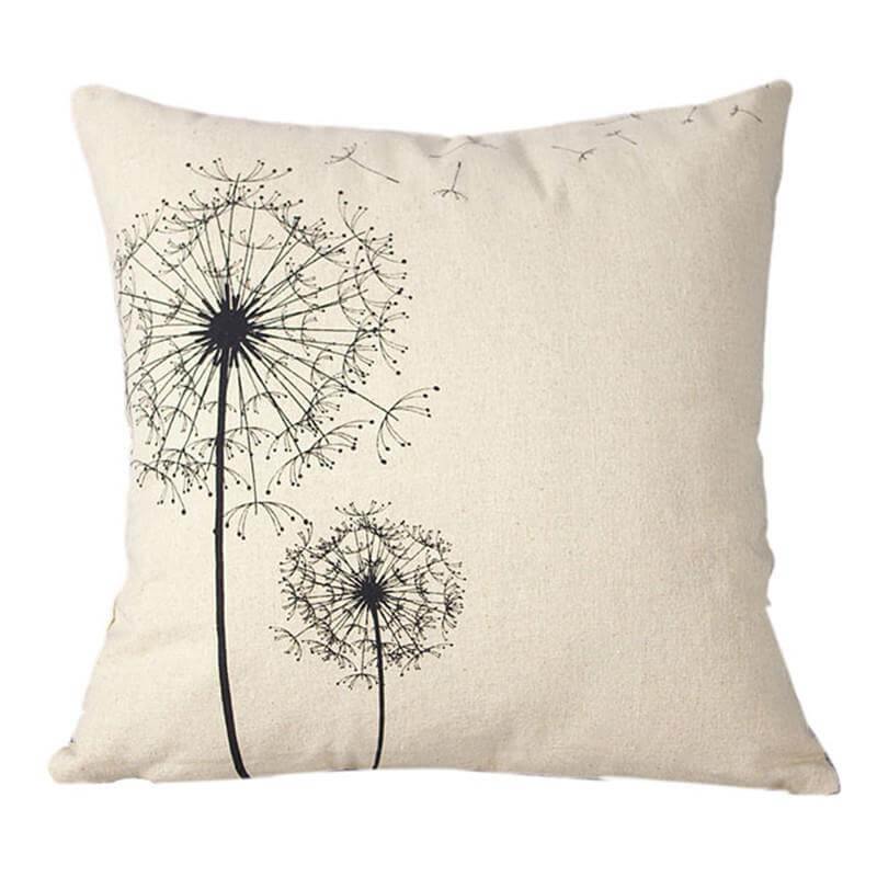 Geometry, Dandelion Cotton Cute Pillow Cases