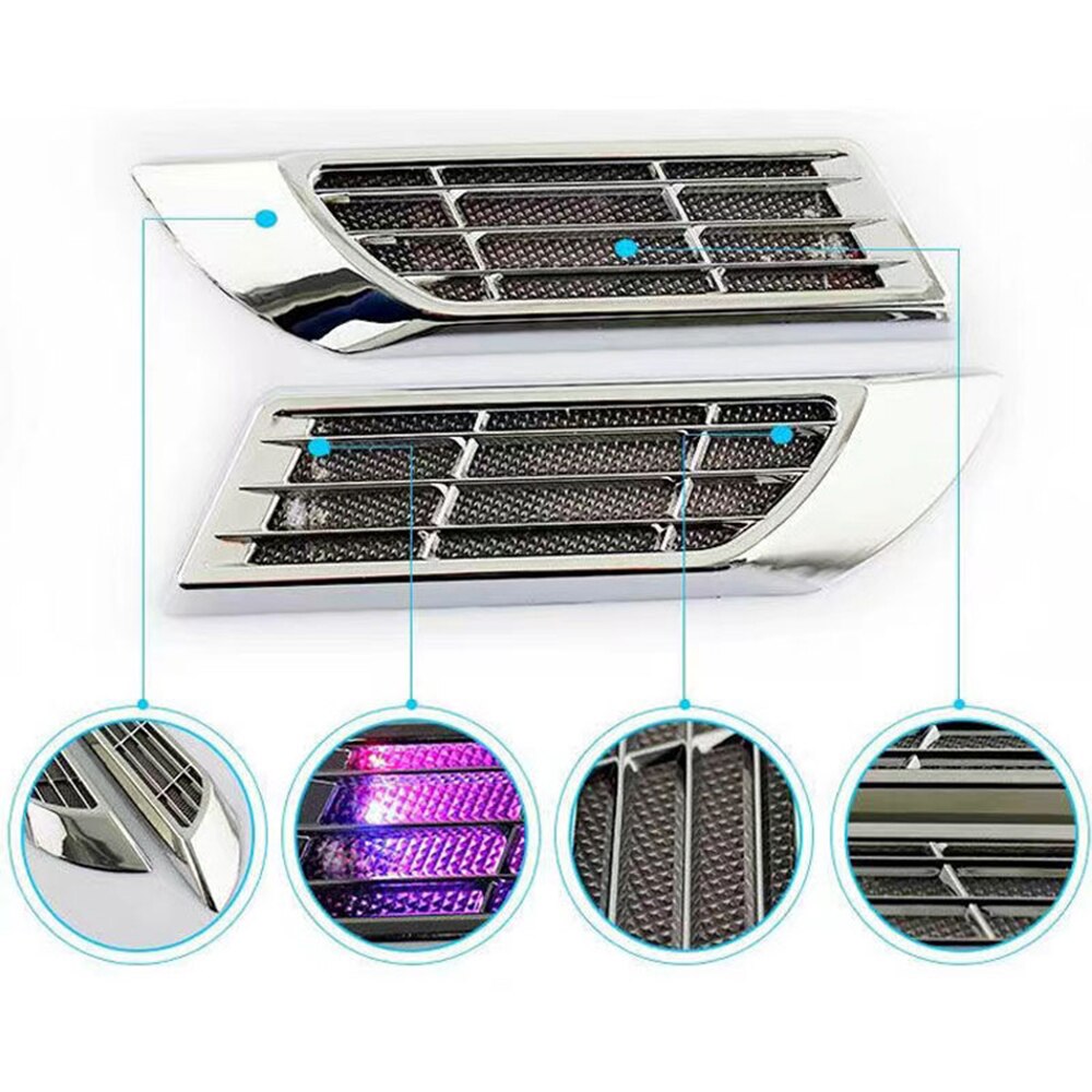 Solar Decorative LED Car Body Tail Light