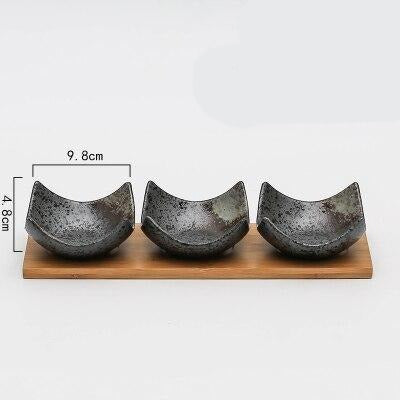 Creative Japanese style Ceramic Snack Bowls