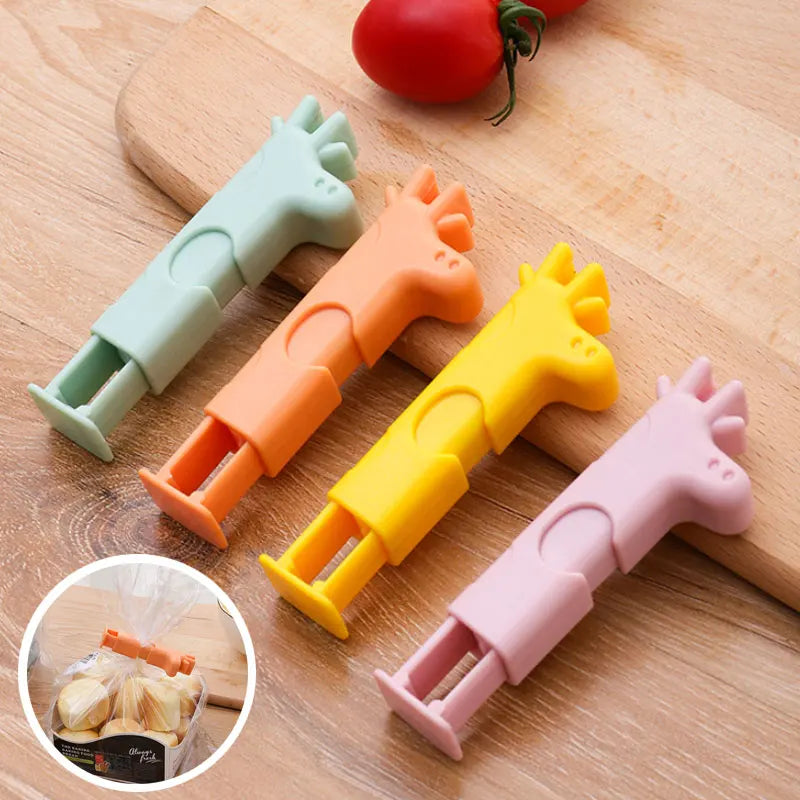 Cute Giraffe Plastic Bag Sealing Clip