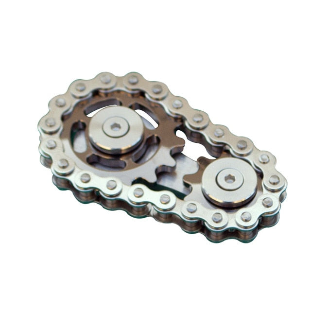 Chains Flywheel Fidget Spinner