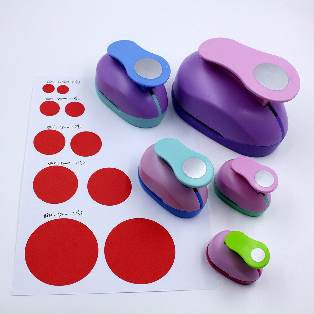 Round Paper Craft Hole Punch Tool