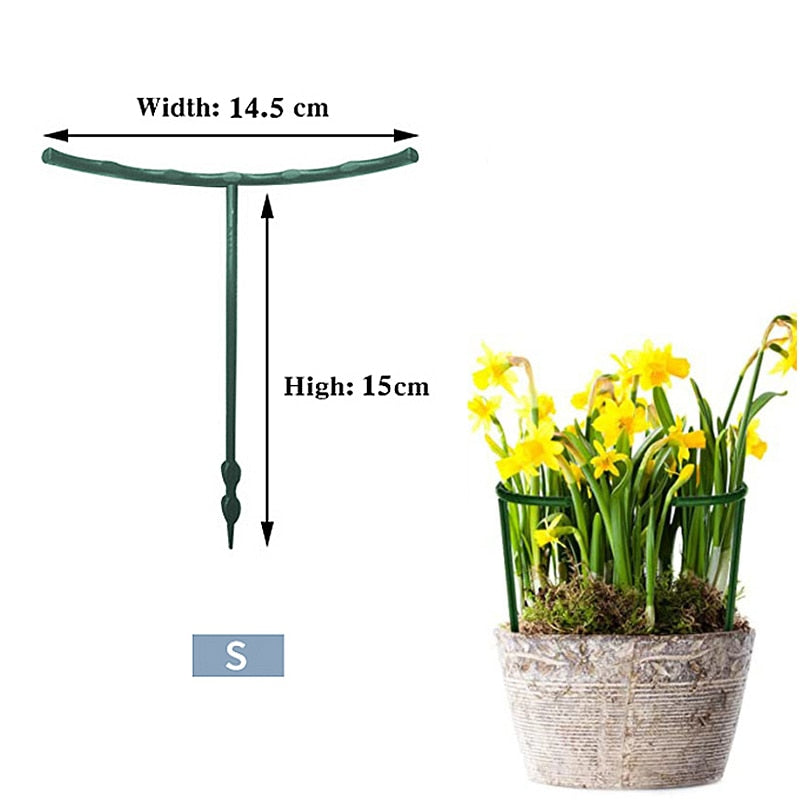 Flower Pot Plant Support Cage