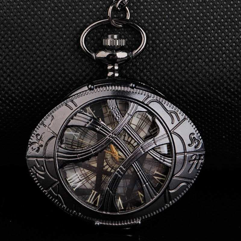 Timeless Tradition Steampunk Pocket Watch Necklace