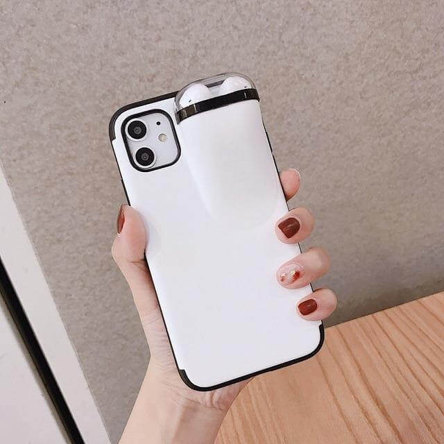 2 in 1 AirPods Storage iPhone Case