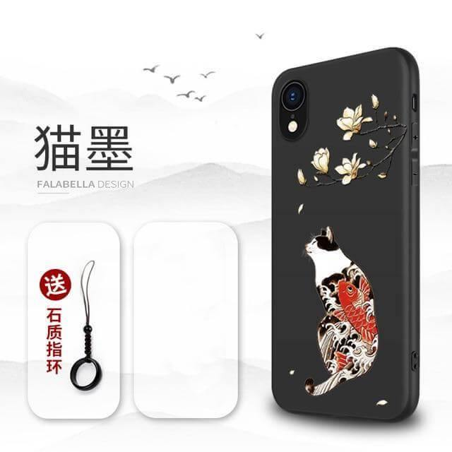 3D Giant Japanese Art iPhone Cases