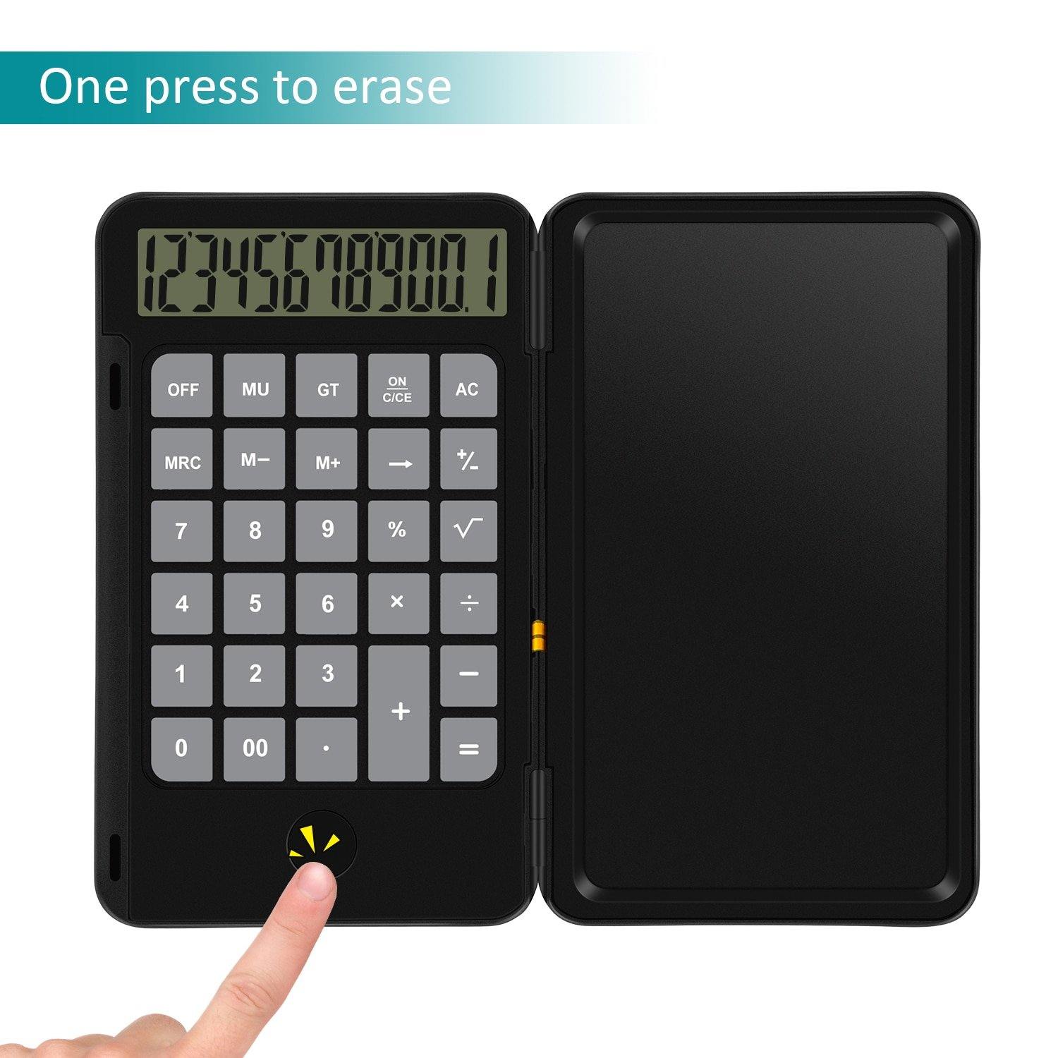 USB Rechargeable Digital Notepad Calculator