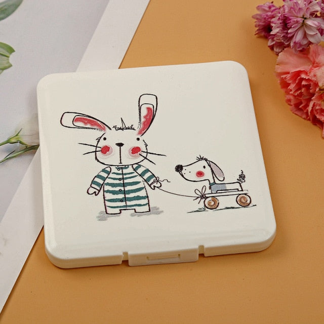 Cute Cartoon Mask Storage Box