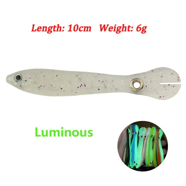 Realistic Reflective Soft Fishing Artificial Bait