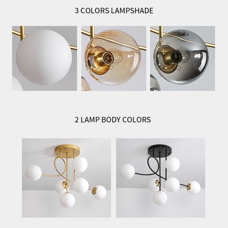 Nordic Elegant Pendant Hanging Chandelier Light