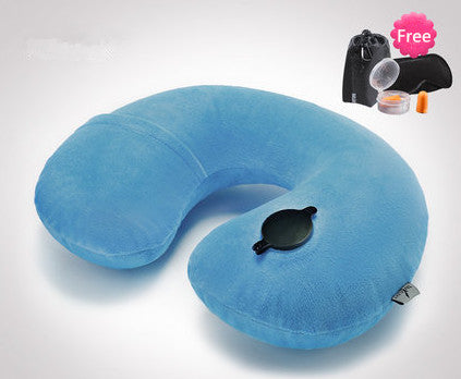 Inflatable travel Neck Pillow