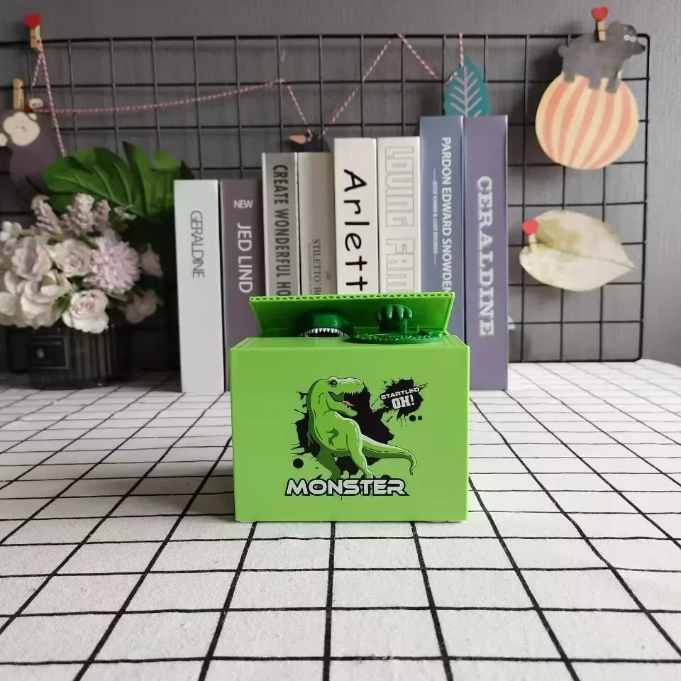 Automatic Scary Monster Hand Coin Box