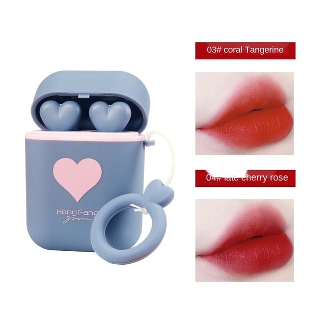 Matte Charm Heart Lipstick