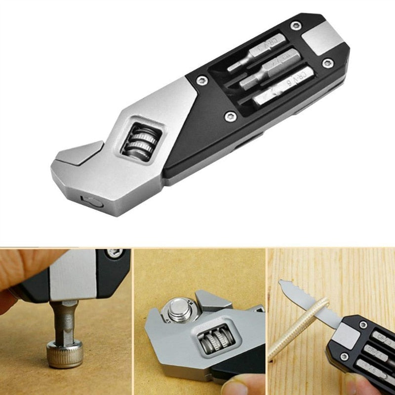 Pro Expert Foldable Stainless Steel Wrench Tool Set