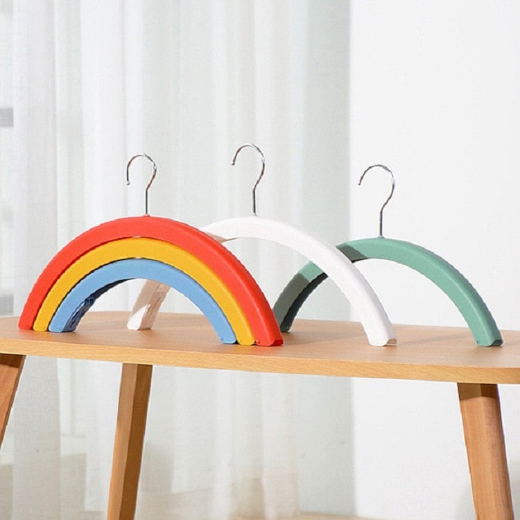 Three-Layer Rotating Cloth Hangers with Clips