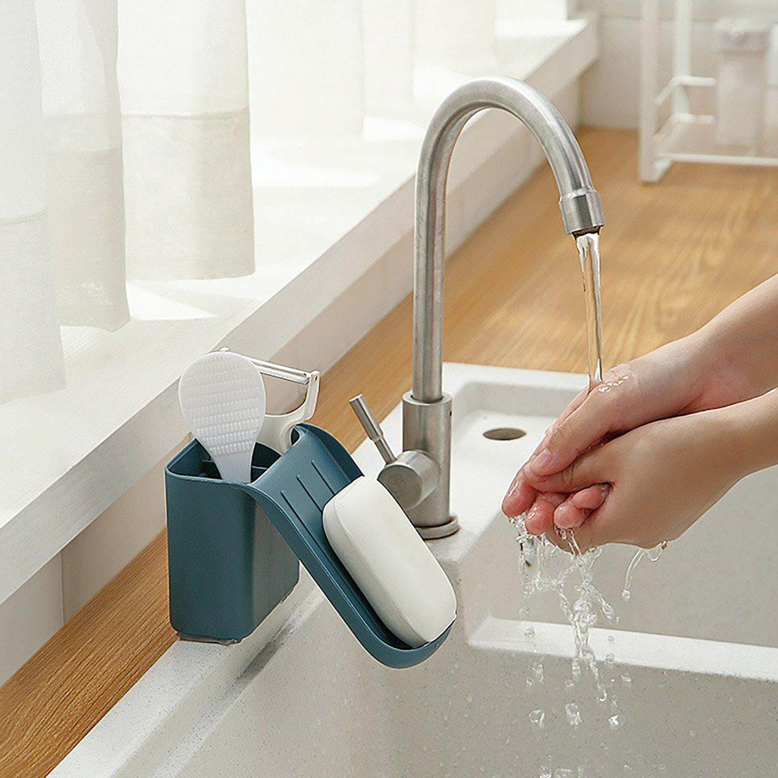 Multifunctional Smart Suction Soap Holder Rack