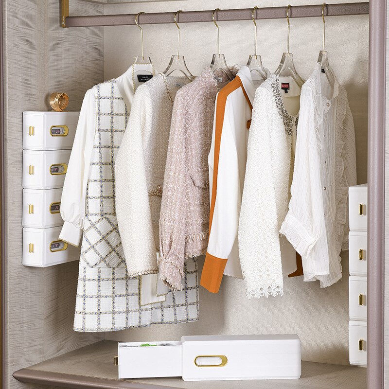 Wall-Mounted Cabinet Cloth Organizer Drawer