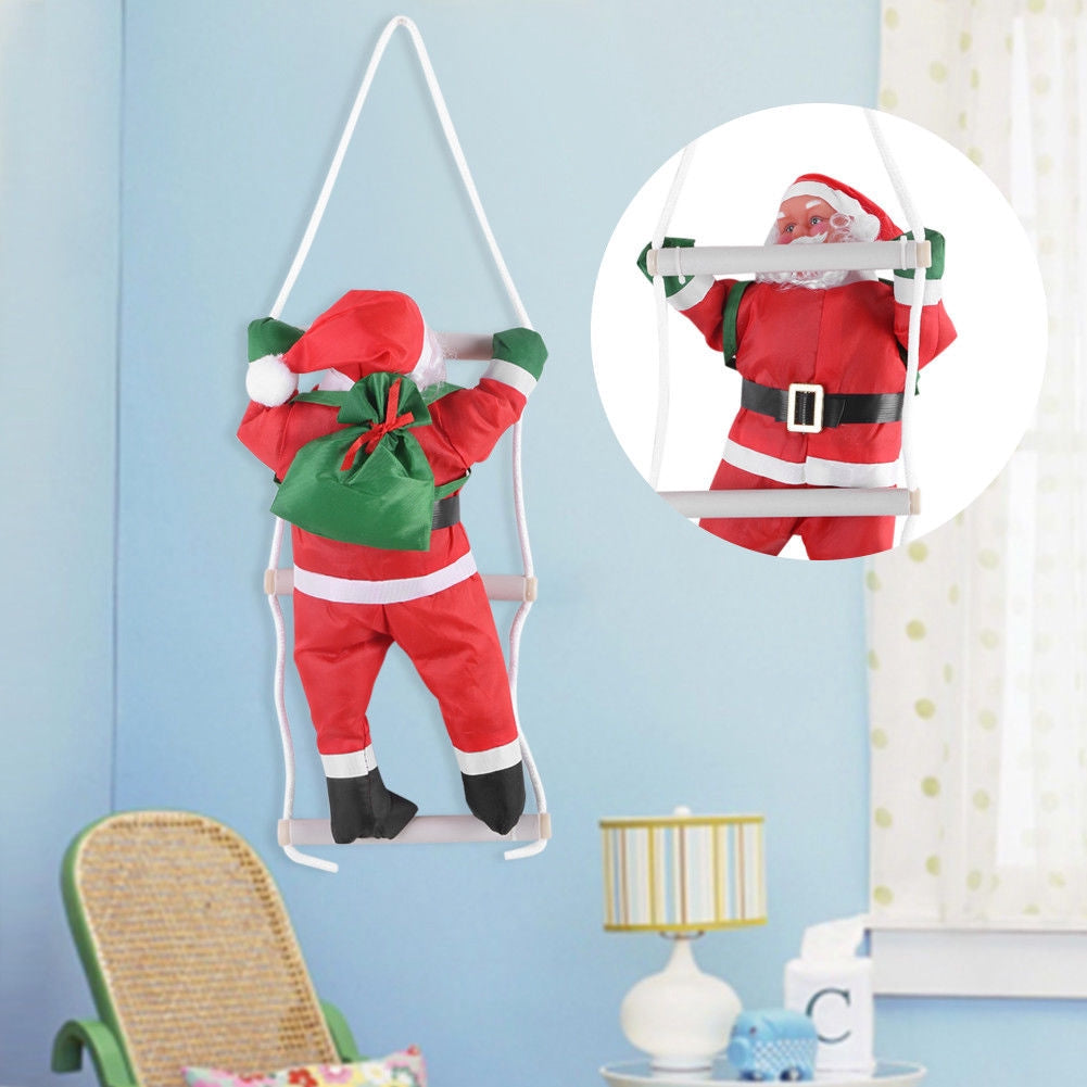 Christmas Santa Claus Doll Pendant Ladder