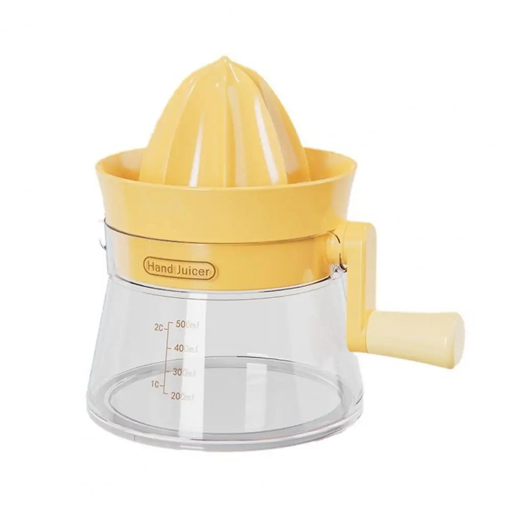 Dual Press Hand Powered Effortless Lemon Fruit Juicer