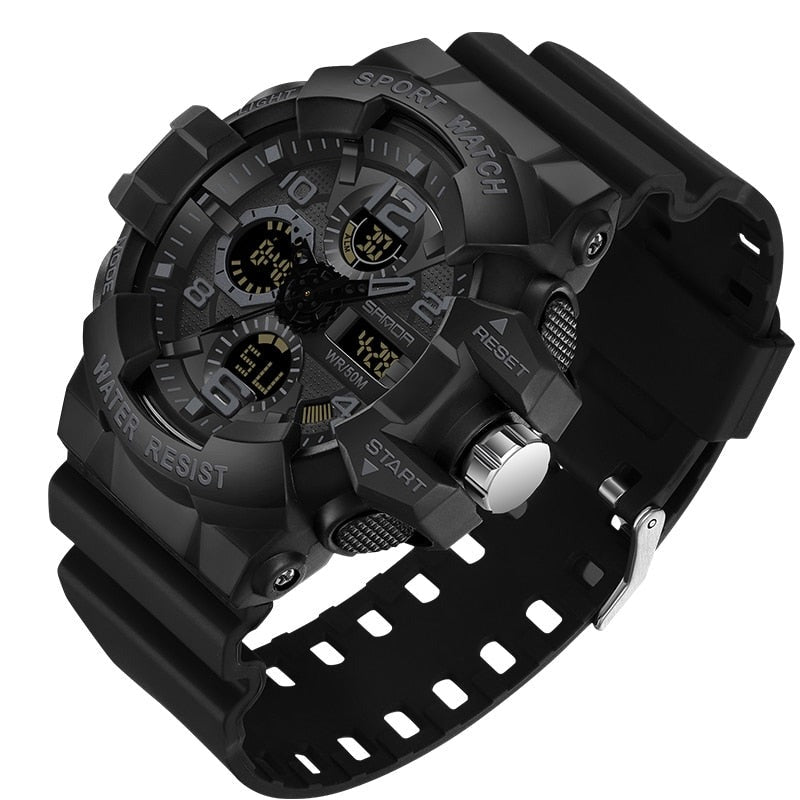 Heavy Duty Military Waterproof Digital Watch