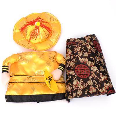 Golden King Empire Cosplay Pet Costumes