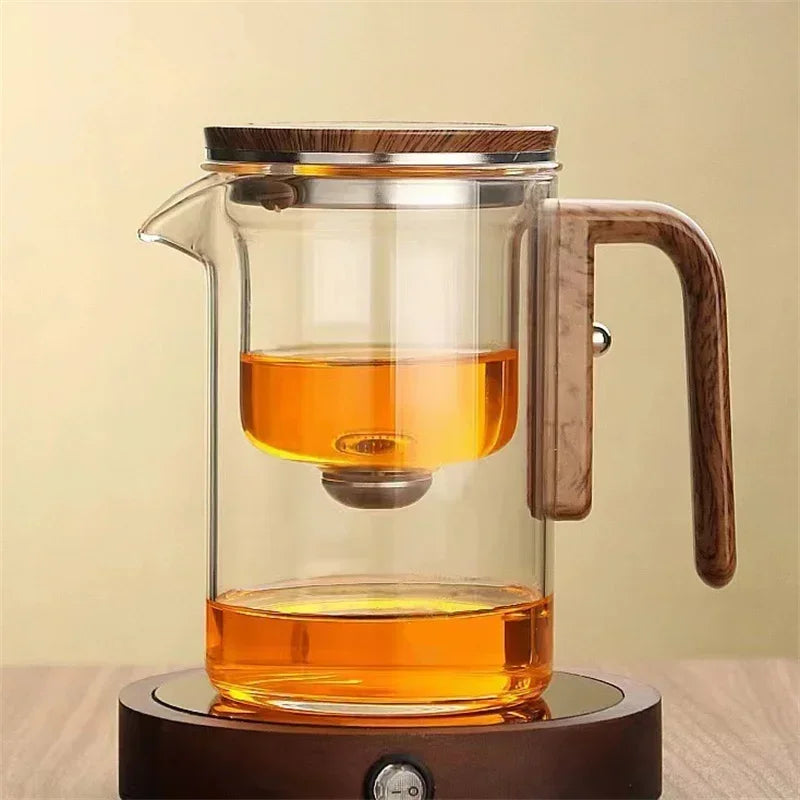 One-Click Magnetic Switch Tea Separation Teapot