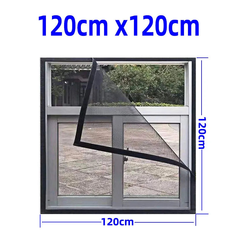 Adjustable Invisible Anti-Mosquito Washable Window Net