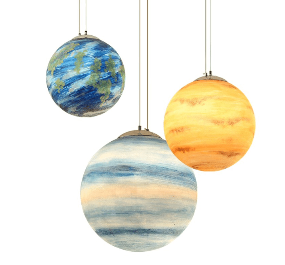 Modern Creative Universe Planet Pendant Light